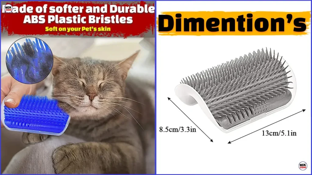 Cat grooming brush