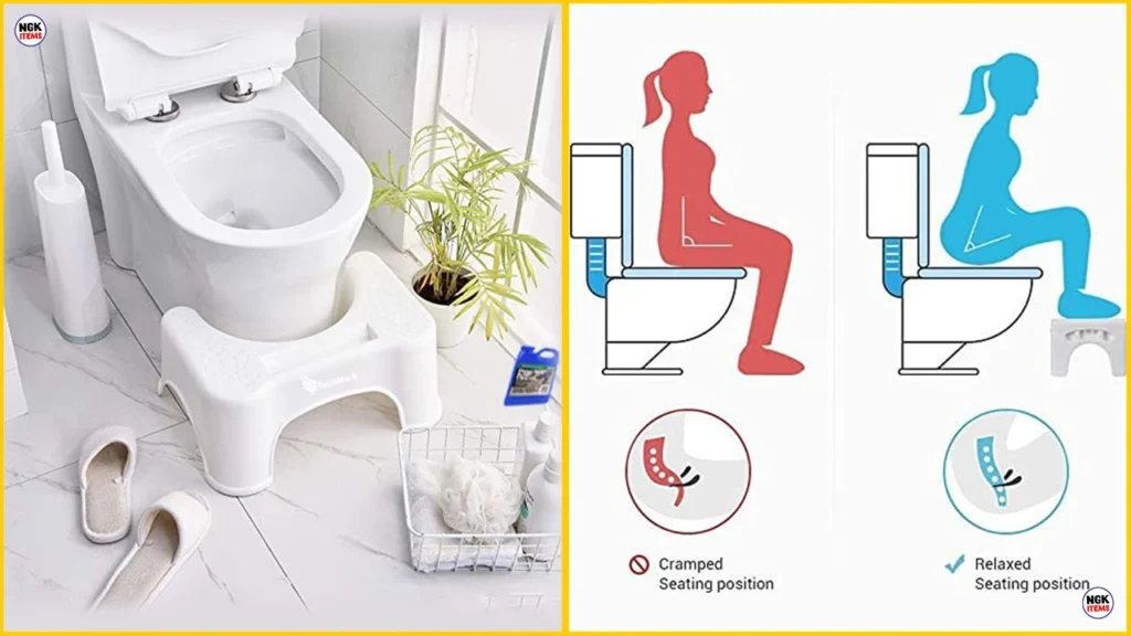 Toilet posture stool