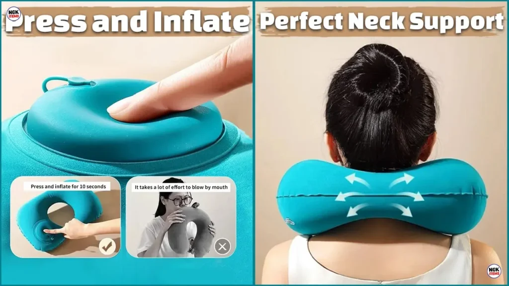 Travel neck pillows