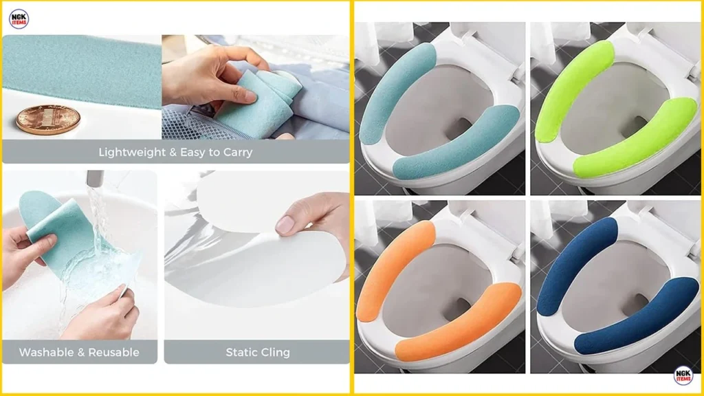 Waterproof toilet seat cover