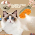 3-in-1 Pet Brush with Steam Spray for Cats and Dogs