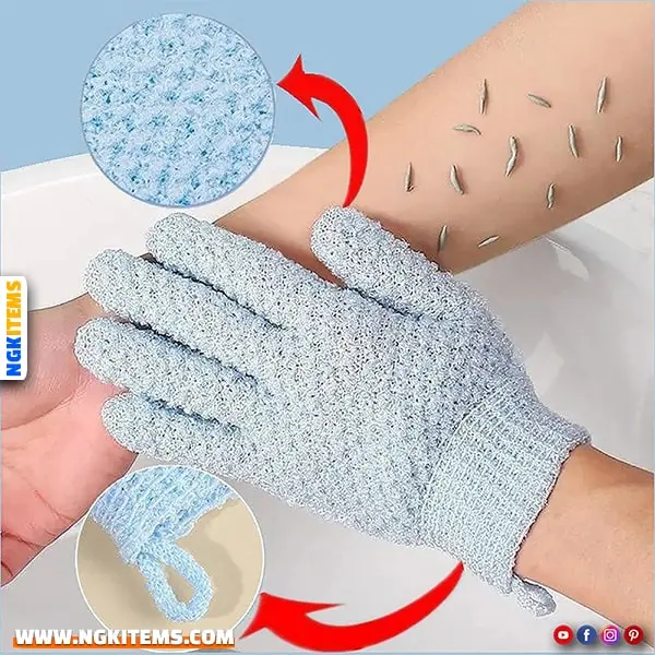 Exfoliating Body Gloves for Bath